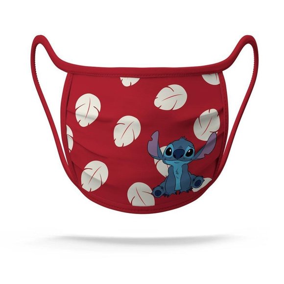 Disney Stitch Cloth Face Mask Set - Youth Medium - Picture 2 of 6